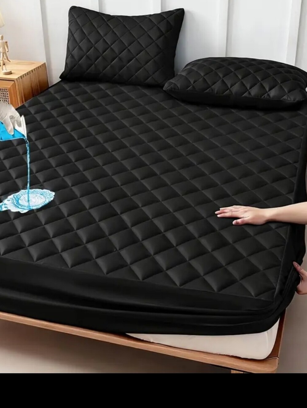 Full Size Cooling Waterproof Mattress Pad